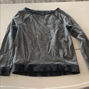 lulu lemon workout crew neck